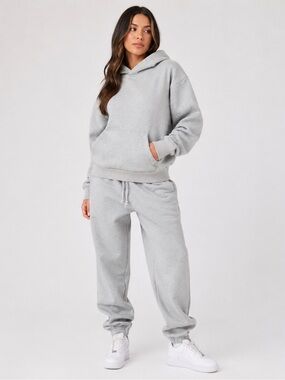 Azur Fit Light Gray Sweat Set